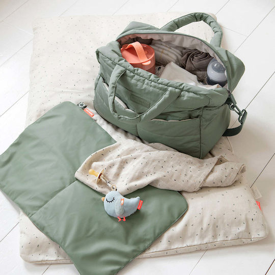 Done by Deer Shoulder/Hand Diaper Bag Khaki 41x21x41cm.