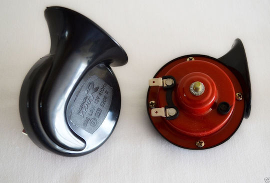 Δίδυμες Κόρνες Υψηλού και Χαμηλού Τόνου Snail Horn CTC-549