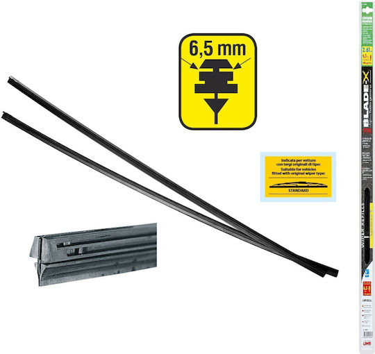 Lampa Blade-X Λάστιχο Υαλοκαθαριστήρα Αυτοκινήτου Οδηγού 610mm Universal
