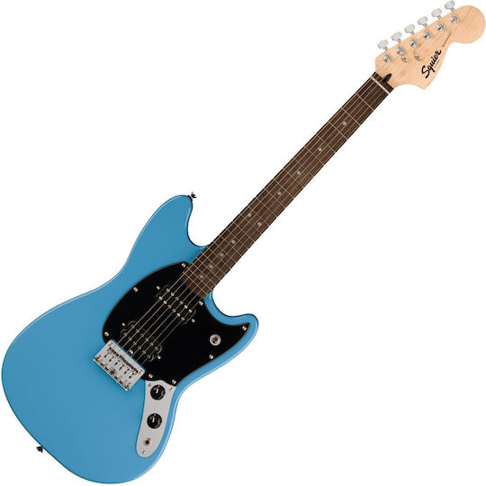 Squier Sonic Mustang HH California BL Ηλεκτρική Κιθάρα Offset με HH Διάταξη Μαγνητών Μπλε