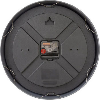 Nextime Αναλογικό Μεταλλικό Γκρι Ø30cm Nextime Αναλογικό Μεταλλικό Γκρι Ø30cm