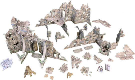 Battle Systems Φιγούρα Μακέτας Ruined Monastery