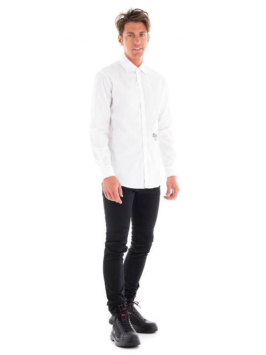 Dsquared2 Men's Shirt Long Sleeve White