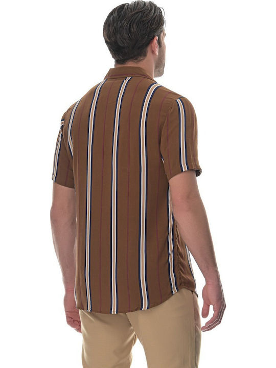 Cu mânecă scurtă Cămașă Multicolor