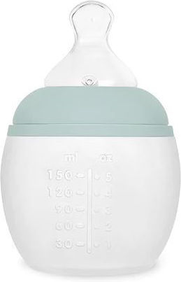 Elhee Plastic Baby Bottle Anti-colic with Silicone Teat for 0+ Months Ivy Green 150ml
