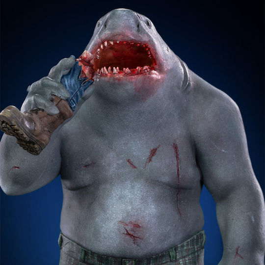 Iron Studios The Suicide Squad King Shark Collectible Figure Height 23cm in Scale 1:10