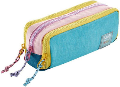 Miquelrius Pencil Case with 3 Compartments Pink