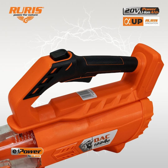 Ruris SF1345e Laubbläser Handheld Akku 40V Solo mit Maximaler Luftgeschwindigkeit 147.6km/h