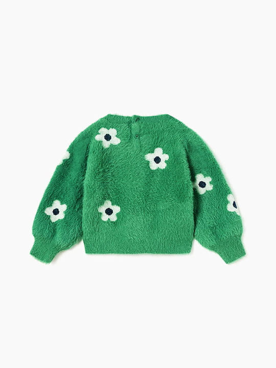 Mayoral Kids Sweater Long Sleeve Green