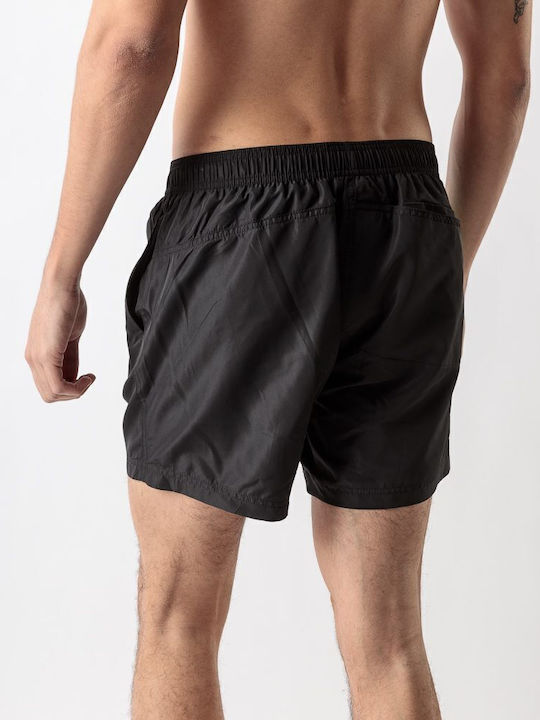 Men's Swimwear Shorts Black with Patterns
