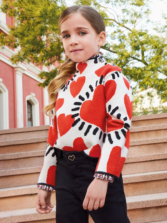 Abel & Lula Kids Blouse Long Sleeve Red