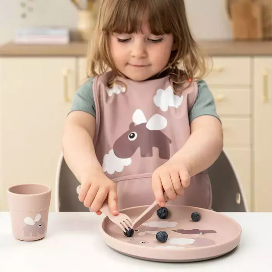 Done by Deer Kleinkinderbecher aus Plastik Rosa 135ml