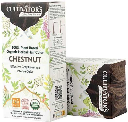 Cultivator Organic Hair Dye Chestnut 100gr