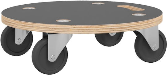 vidaXL Mobile Basis for Load Weight up to 250kg in Gray Color