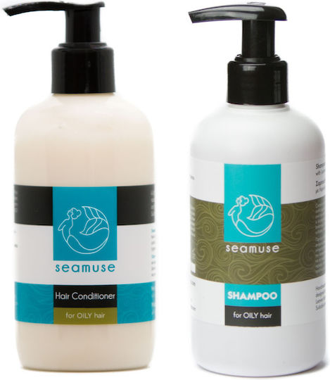 Seamuse Hair Care Set for Dry Hair with Shampoo and Conditioner 2pcs