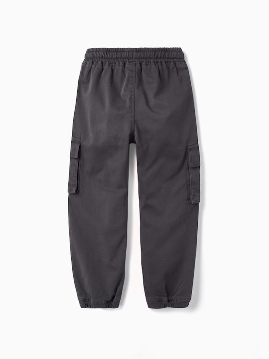 Zippy Pantaloni cargo copii Gri