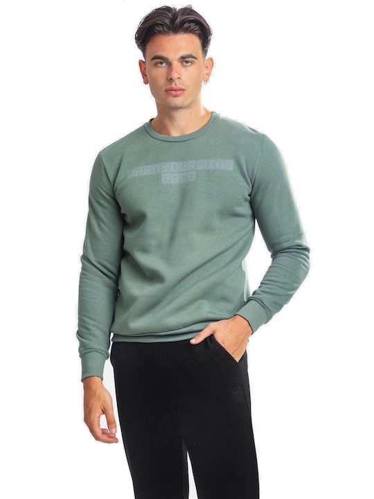 Paco & Co Men's Sweatshirt Turquoise