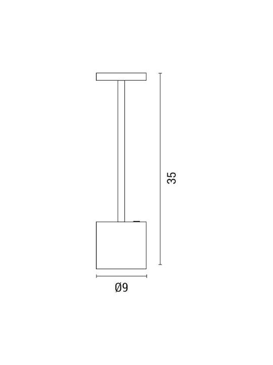 Eurolamp Desktop LED Lamp 4W 9x9cm Eurolamp Desktop LED Lamp 4W 9x9cm
