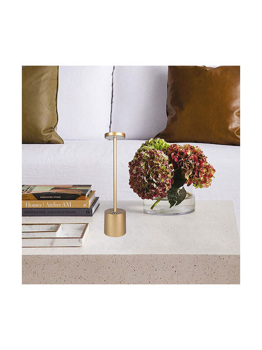 Eurolamp Eurolamp Außenstehlampe LED für Außenbereich 4W mit Warmes Weiß Licht IP54 Gold