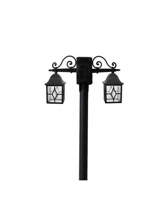 Heronia Outdoor Floor Lamp Post 10W 208x54x15cm