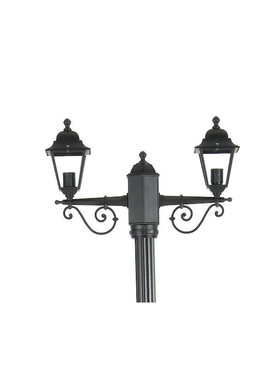 Lido AL 3015-39 Lamp Lattern Outdoor 11W IP43 for Socket E27 Black