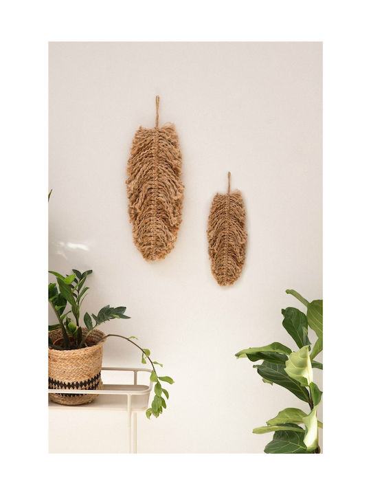 Calma House Wicker Wall Ornament 22x30cm