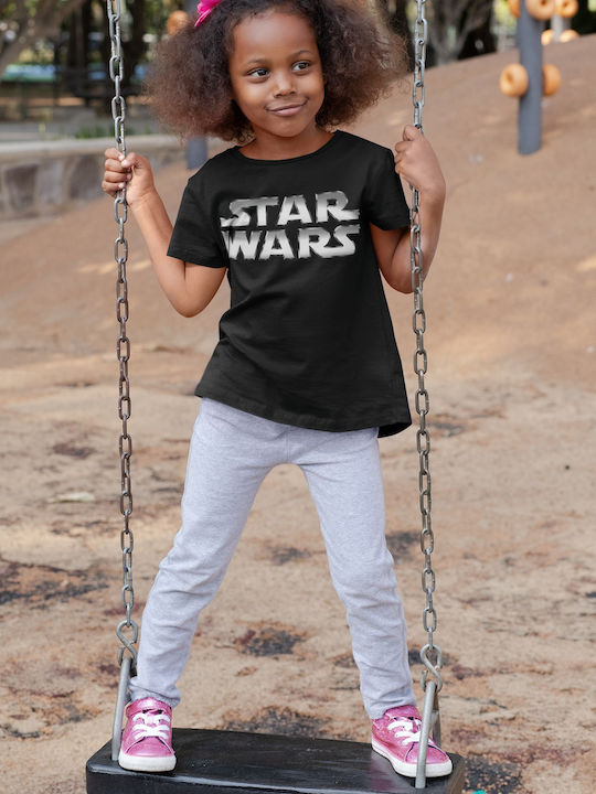 Softworld Star Wars Logo T-shirt Star Wars Μαύρο