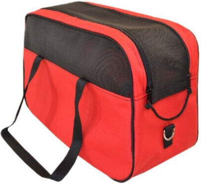 Woofmoda Sac Voyage No1 Husă impermeabilă Geantă de umăr pentru transport câine / pisici Roșie M43xL18xA30cm. 944-1001-1100