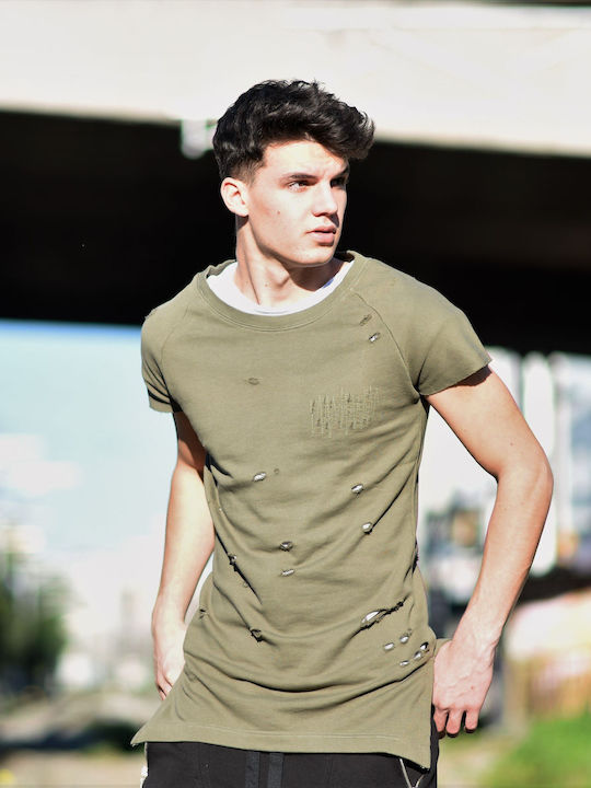 T-shirt Χακί