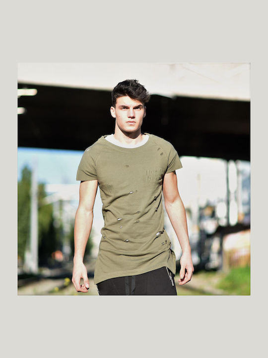 T-shirt Χακί
