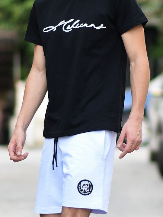 Sportliche Herrenshorts Weiß