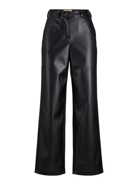Damen Stoff Hose Schwarz