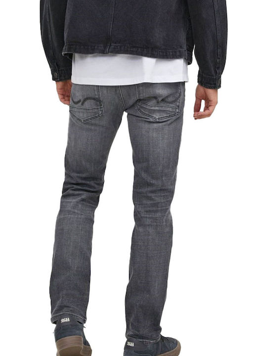 Jack & Jones Pantalon De Blugi Pentru Bărbați Slim Fit Linie Straight Albastru Jack & Jones Pantalon De Blugi Pentru Bărbați Slim Fit Linie Straight Albastru