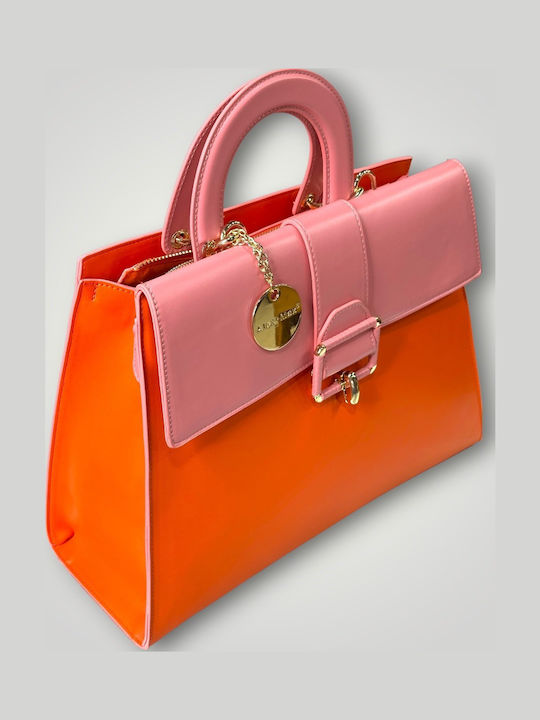 Damentasche Handtasche Orange