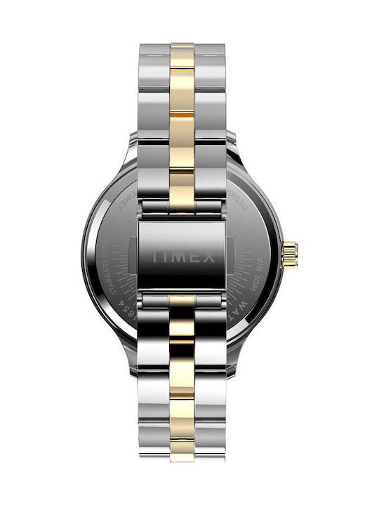 Timex Peyton Women's Watch with Silver Metal Bracelet