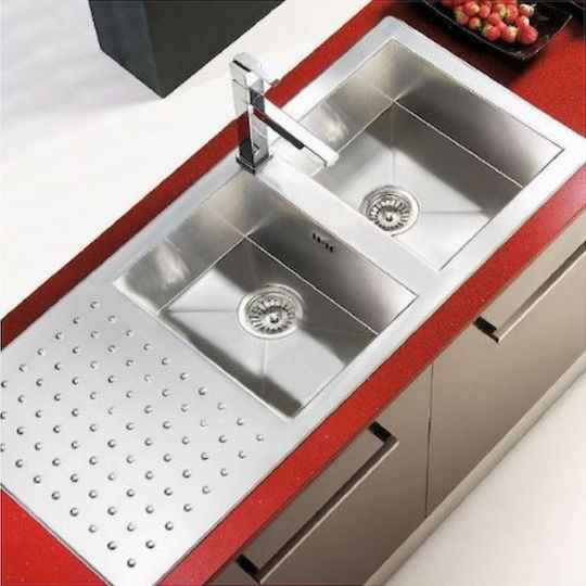 Sanitec Punto Quadra 10907 Ένθετος Σατινέ 116x50cm Ασημί Sanitec Punto Quadra 10907 Ένθετος Σατινέ 116x50cm Ασημί