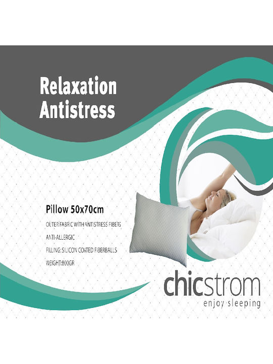 Chic Strom Relaxation Antistress Sleep Pillow Ballfiber 50x70cm