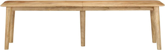 Ess- und Küchenstühle vidaXL Bank 160x40x45cm Weiße Ess- und Küchenstühle vidaXL Bank 160x40x45cm Weiße