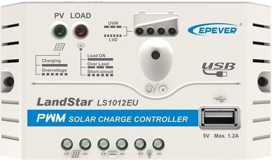 Epsolar Ρυθμιστής Φόρτισης PWM 12V 10A