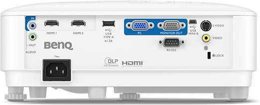 BenQ MX560 9H.JNE77.13E 3D Projector DLP (DMD) Standard Lamp with Built-in Speakers White