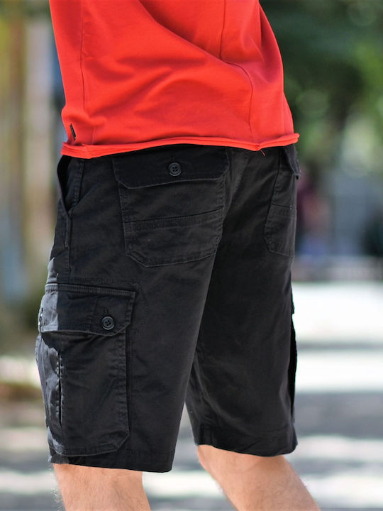 Herrenshorts Cargo Schwarz