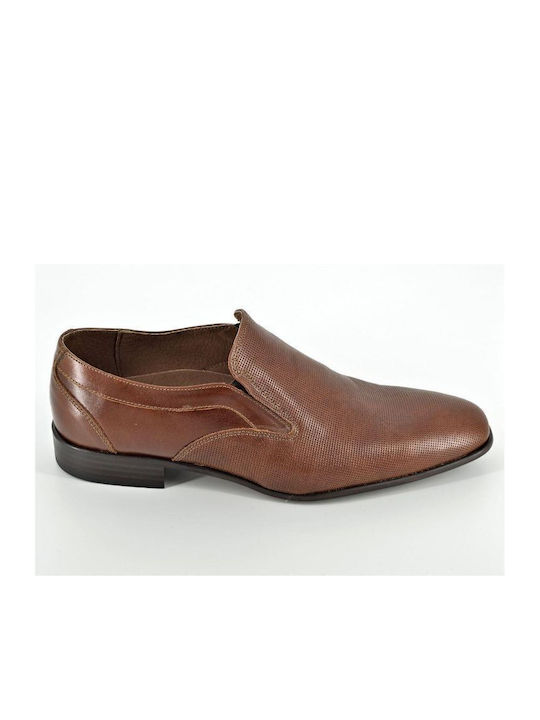 Antonio Shoes Leder Herren Mokassins in Tabac Braun Farbe