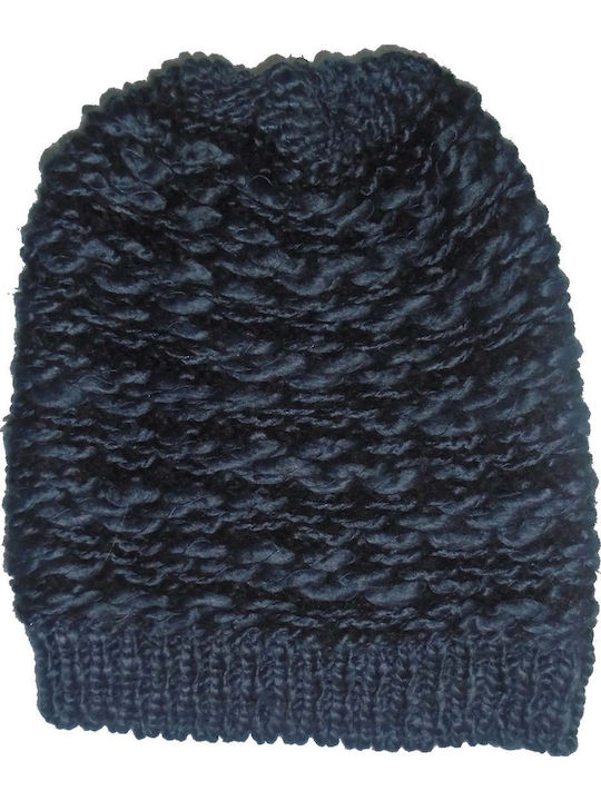 Beanie Γυναικείος Σκούφος Πλεκτός σε Μπεζ χρώμα