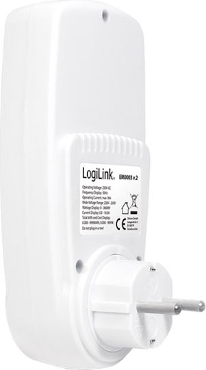 LogiLink Logilight Electrical Meter Socket 3.68kW