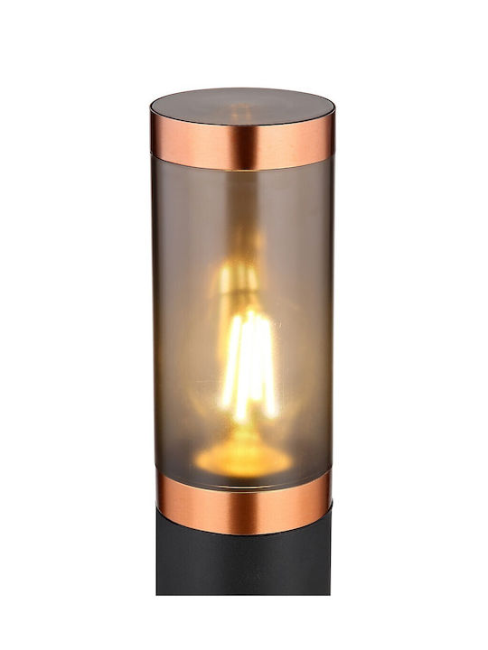 Globo Lighting Boston Lampă Post Mic Pentru Exterior 23W IP44 Pentru Bază De Bec E27 Negru
