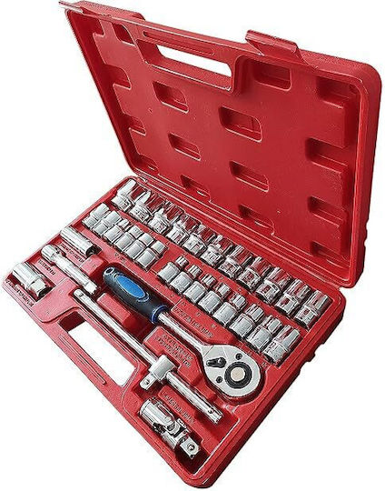 Ratschen- & Steckschlüssel-Sets 1\2" 32Stück