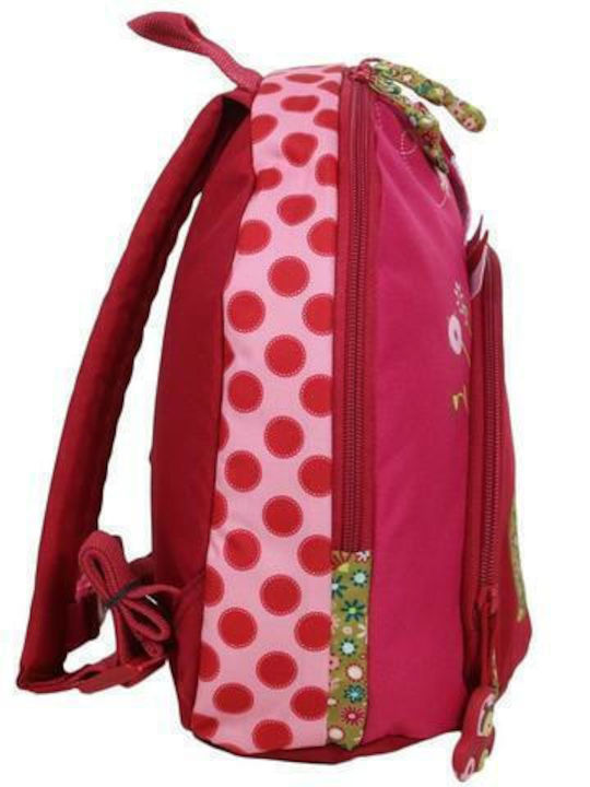 Lilliputiens Liz School Backpack For Kindergarten Red 25 x 12 x 27.5cm
