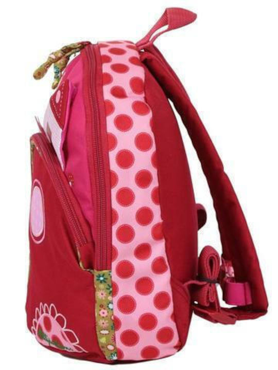 Lilliputiens Liz School Backpack For Kindergarten Red 25 x 12 x 27.5cm