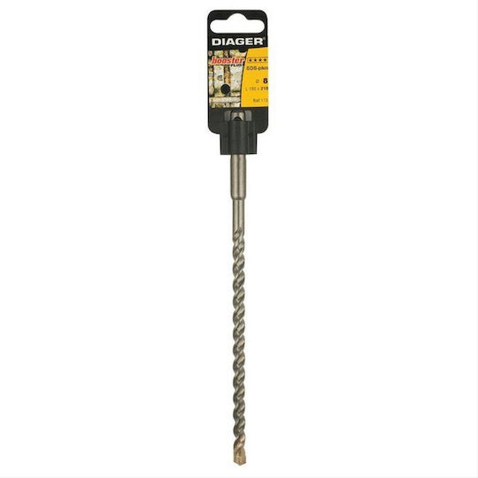 Diager Diamond Drill with SDS Plus Shank for Masonry 14x210mm