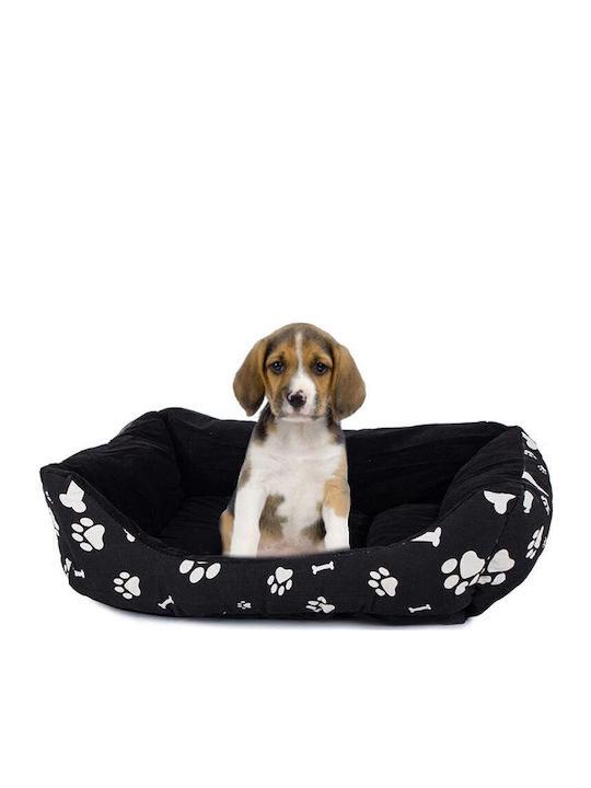 Sofa für Hunde Schwarz 62x53cm